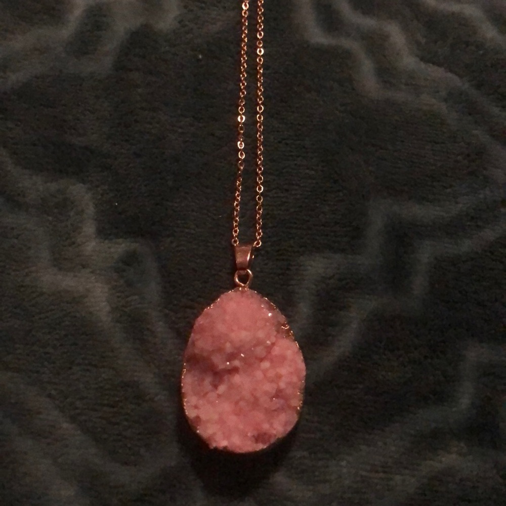 Quartz stone Necklace